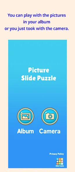 Взломанная Slide Puzzle with your photo (Слайдпазл с вашим фото)  [МОД Unlimited Money] — стабильная версия apk на Андроид screen 2