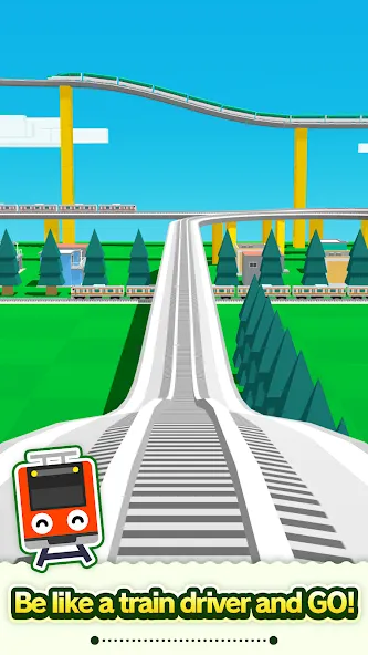 Скачать взломанную Train Go — Railway Simulator (Трэйн Го)  [МОД Menu] — стабильная версия apk на Андроид screen 2