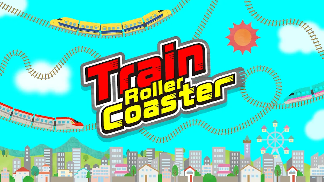 Скачать взломанную Train Roller Coaster (Трейн Роллеркостер)  [МОД Unlimited Money] — стабильная версия apk на Андроид screen 1