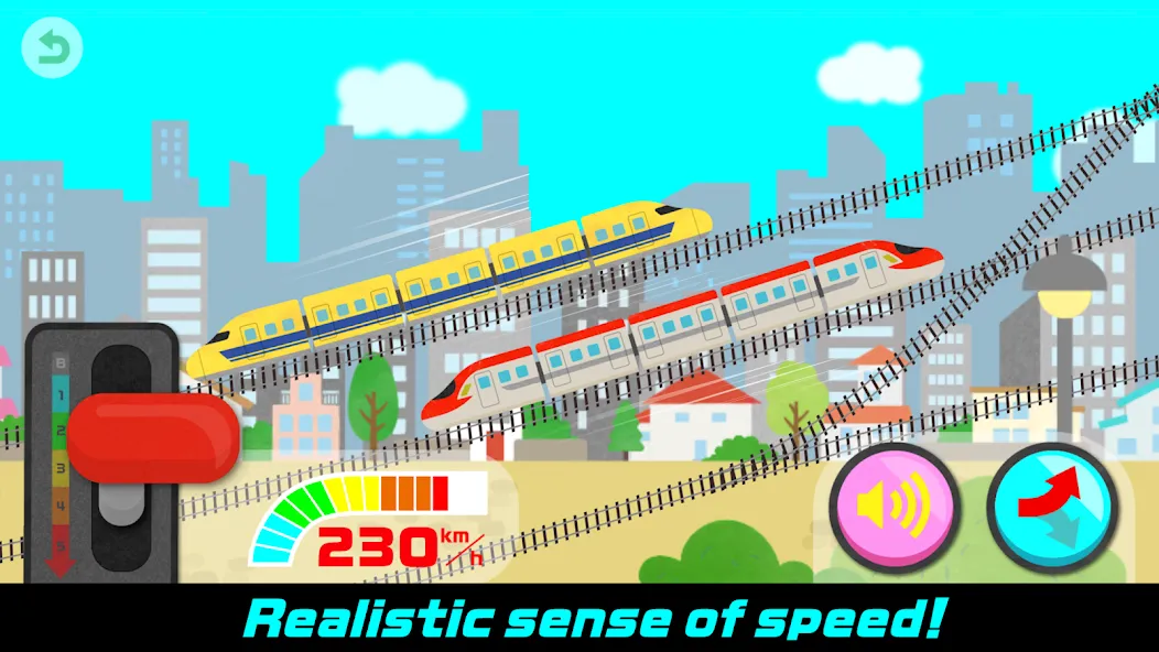 Скачать взломанную Train Roller Coaster (Трейн Роллеркостер)  [МОД Unlimited Money] — стабильная версия apk на Андроид screen 2