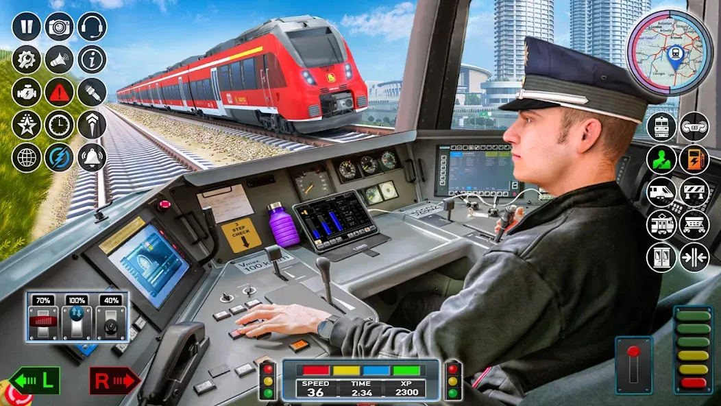 Взлом City Train Game 3d Train games  [МОД Menu] — стабильная версия apk на Андроид screen 2