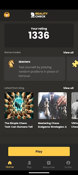 Скачать взлом Reality Check Chess (Реалити Чек)  [МОД Menu] — последняя версия apk на Андроид screen 1