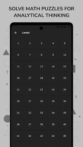 Взлом Math Puzzle & Brain Riddles  [МОД Бесконечные монеты] — стабильная версия apk на Андроид screen 1