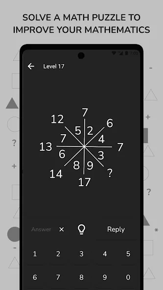 Взлом Math Puzzle & Brain Riddles  [МОД Бесконечные монеты] — стабильная версия apk на Андроид screen 3