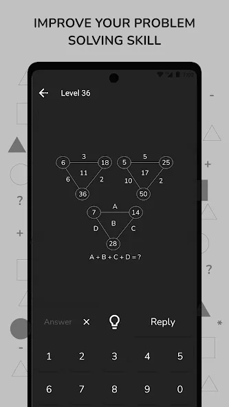 Взлом Math Puzzle & Brain Riddles  [МОД Бесконечные монеты] — стабильная версия apk на Андроид screen 5