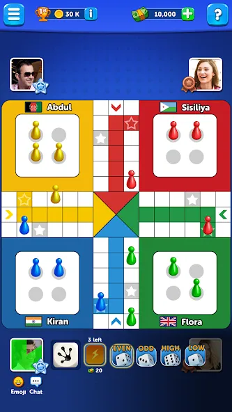 Взломанная Ludo Club — Fun Dice Game (Лудо Клуб)  [МОД Много денег] — последняя версия apk на Андроид screen 1