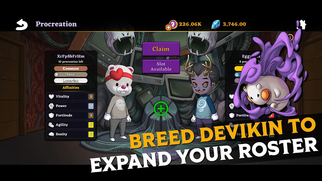 Взлом Devikins: Epic NFT/Crypto Game (Девикинс)  [МОД Много монет] — стабильная версия apk на Андроид screen 4