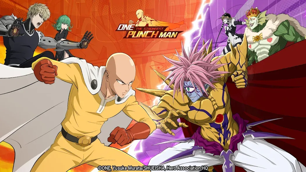 Взломанная One Punch Man — The Strongest (Уан Панч Мен)  [МОД Все открыто] — полная версия apk на Андроид screen 1