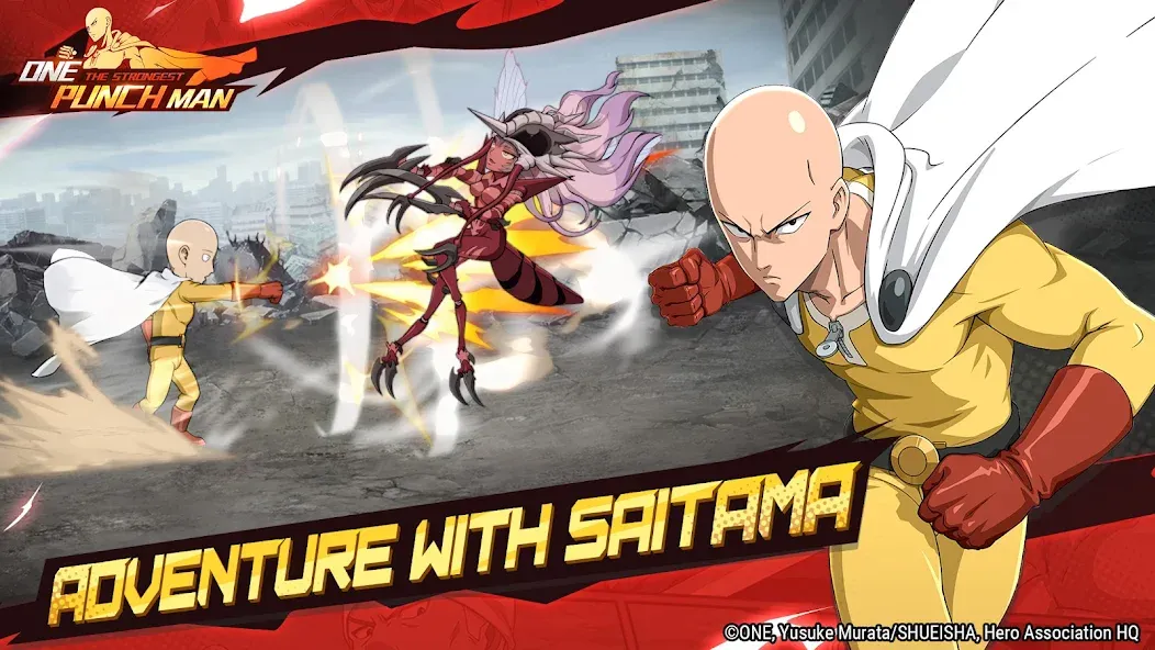 Взломанная One Punch Man — The Strongest (Уан Панч Мен)  [МОД Все открыто] — полная версия apk на Андроид screen 2