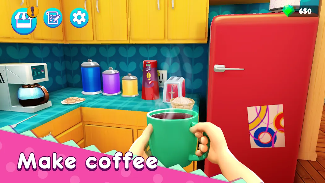 Взломанная Mother Simulator: Family life  [МОД Mega Pack] — стабильная версия apk на Андроид screen 1