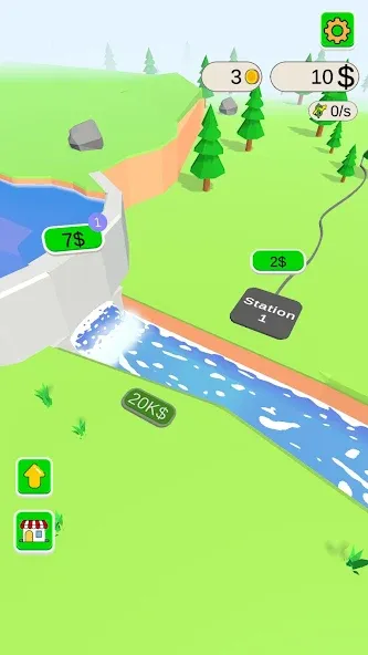 Скачать взлом Water Power (Уотер Пауэр)  [МОД Бесконечные монеты] — полная версия apk на Андроид screen 1