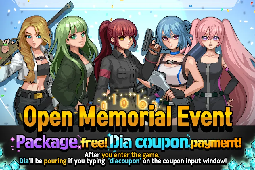 Взлом Gun and Girls : Gunner Maker (Ган и девушки)  [МОД Mega Pack] — стабильная версия apk на Андроид screen 1