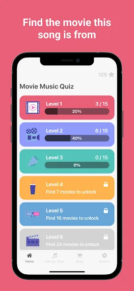 Взлом Movie Music Quiz — Blindtest (Муви Мьюзик Квиз)  [МОД Unlimited Money] — полная версия apk на Андроид screen 1