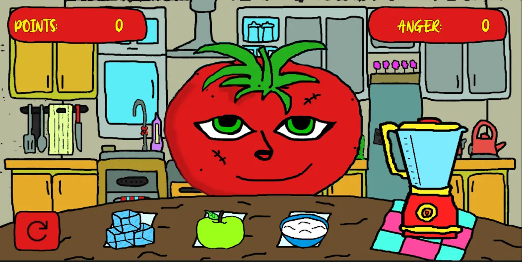 Взлом Mr Hungry Tomato (Мистер Голодный Помидор)  [МОД Меню] — стабильная версия apk на Андроид screen 1