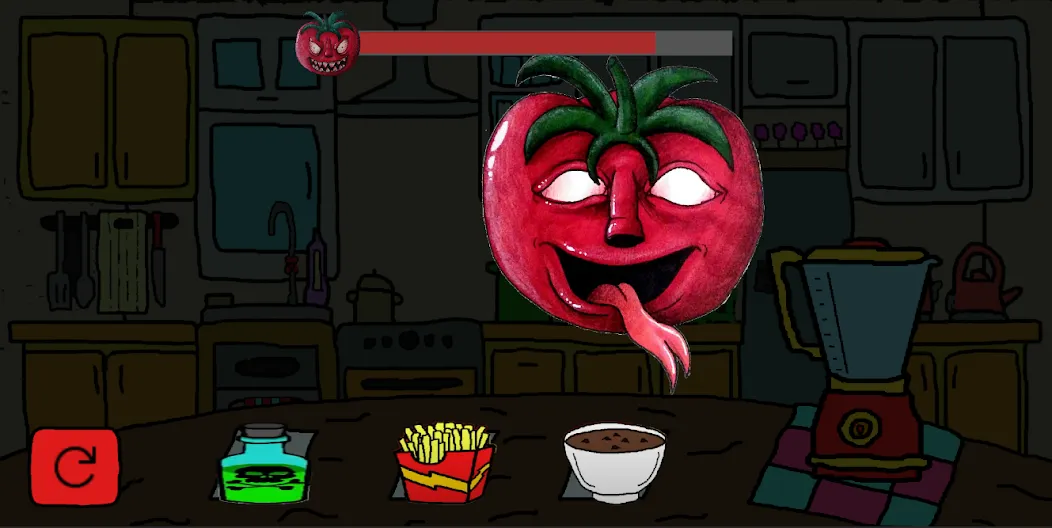 Взлом Mr Hungry Tomato (Мистер Голодный Помидор)  [МОД Меню] — стабильная версия apk на Андроид screen 4