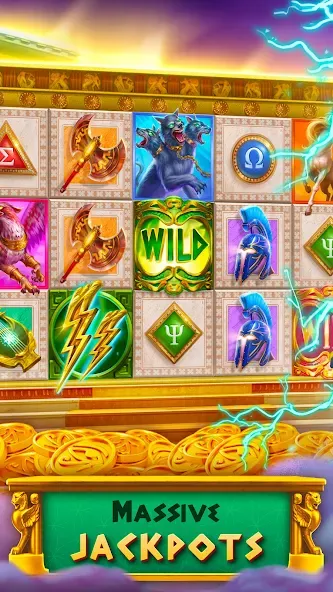 Скачать взлом Slots Era — Jackpot Slots Game (Слотс Эра)  [МОД Бесконечные монеты] — стабильная версия apk на Андроид screen 2