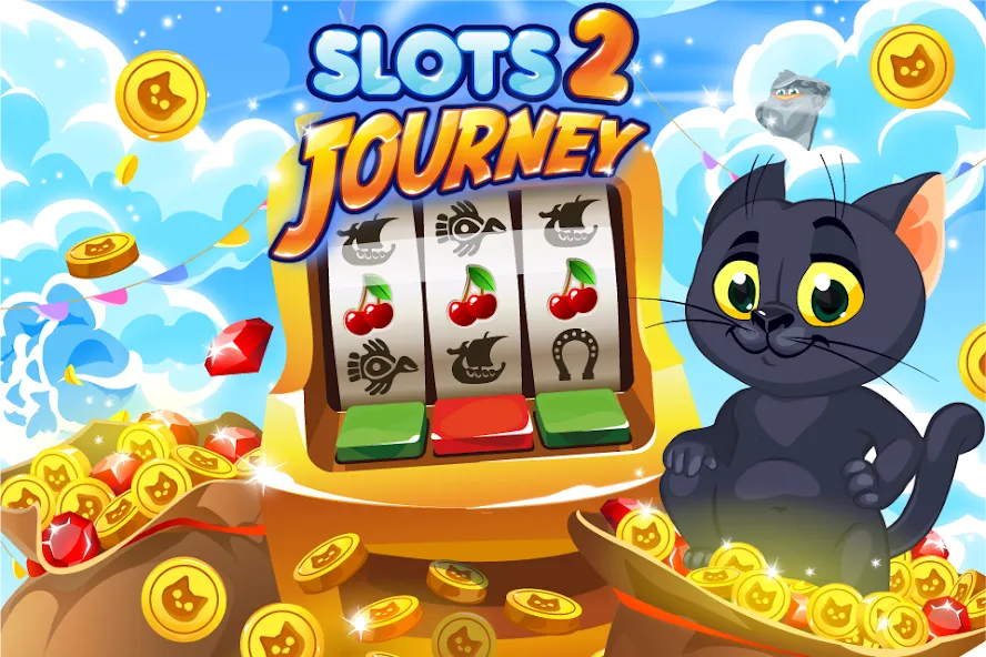 Скачать взлом Slots Journey 2: Vegas Casino  [МОД Бесконечные деньги] — стабильная версия apk на Андроид screen 2