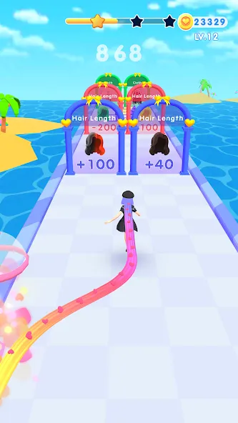 Взлом Dancing Hair (Дансинг Хэр)  [МОД Меню] — стабильная версия apk на Андроид screen 2