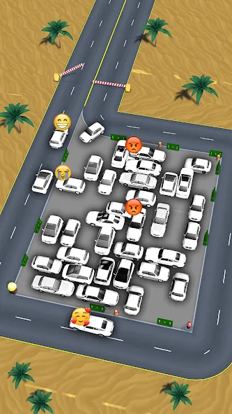 Взломанная Parking Jam: Car Parking Games (Паркинг Джем)  [МОД Unlocked] — стабильная версия apk на Андроид screen 3