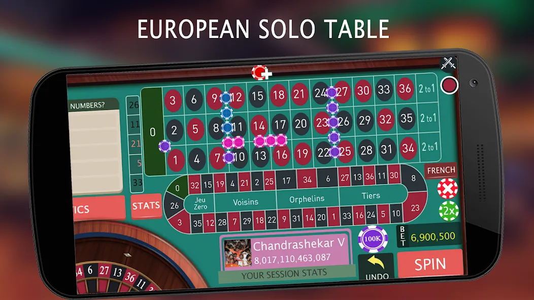 Взломанная Roulette Royale — Grand Casino (Рулетка Рояль)  [МОД Бесконечные монеты] — стабильная версия apk на Андроид screen 2