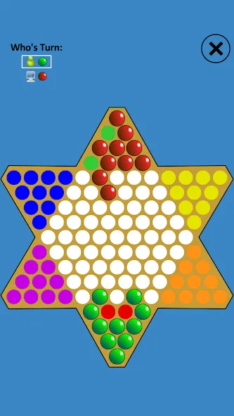 Взломанная Chinese Checkers Touch (Китайские шашки Тач)  [МОД Menu] — полная версия apk на Андроид screen 1