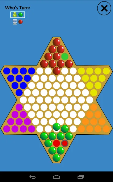 Взломанная Chinese Checkers Touch (Китайские шашки Тач)  [МОД Menu] — полная версия apk на Андроид screen 4