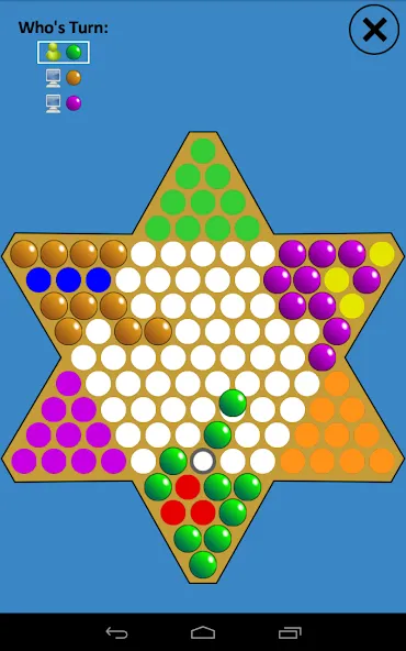 Взломанная Chinese Checkers Touch (Китайские шашки Тач)  [МОД Menu] — полная версия apk на Андроид screen 5