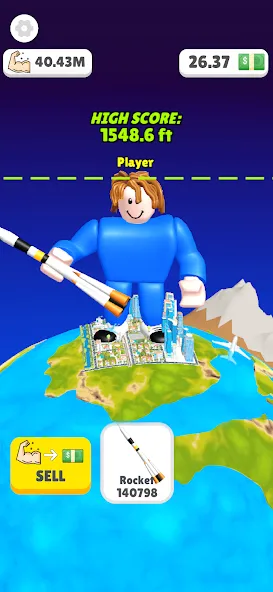 Взлом Lifting Hero (Лифтинг герой)  [МОД Меню] — полная версия apk на Андроид screen 3