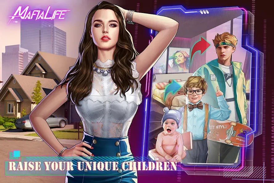 Взломанная Mafia Life: Underworld (Мафия Лайф)  [МОД Все открыто] — полная версия apk на Андроид screen 3