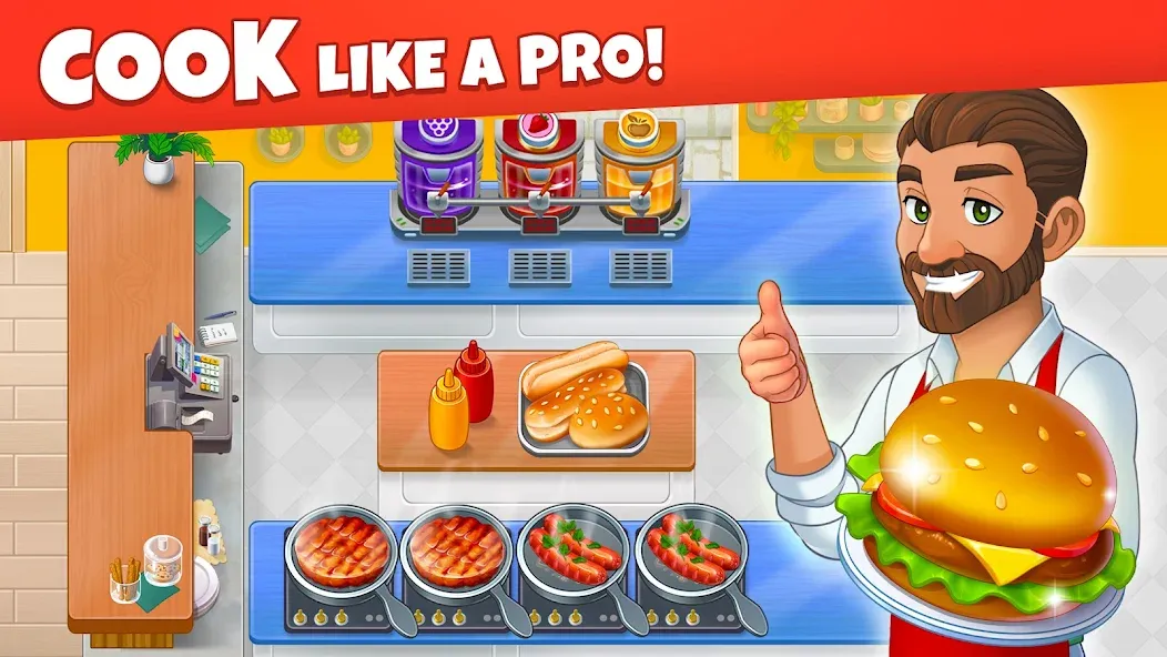 Взлом Cooking Diary® Restaurant Game (Кукинг Диари)  [МОД Menu] — стабильная версия apk на Андроид screen 1