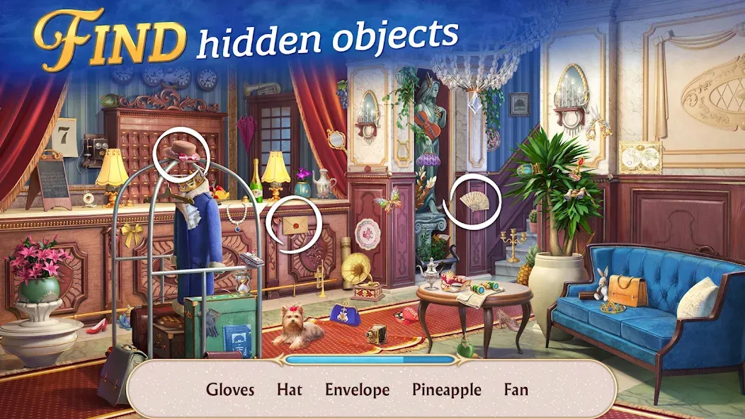 Взлом Seekers Notes: Hidden Objects  [МОД Unlimited Money] — стабильная версия apk на Андроид screen 1