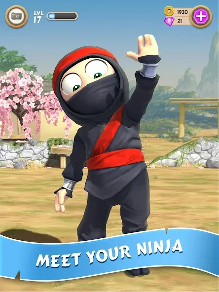 Взломанная Clumsy Ninja (Кламзи Ниндзя)  [МОД Меню] — стабильная версия apk на Андроид screen 1