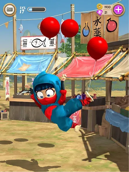 Взломанная Clumsy Ninja (Кламзи Ниндзя)  [МОД Меню] — стабильная версия apk на Андроид screen 3