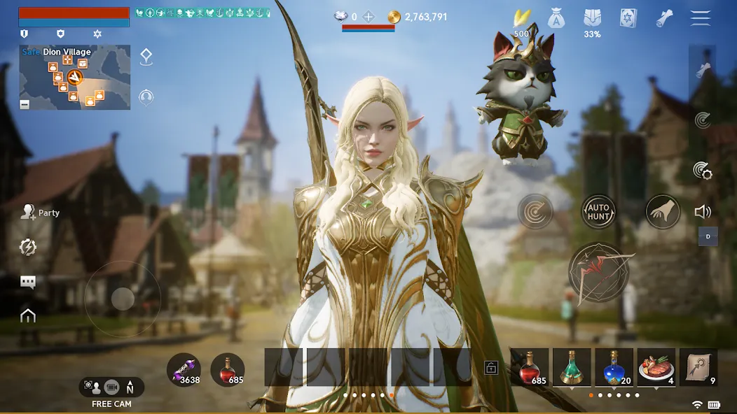 Скачать взломанную Lineage2M (Линейдж 2 М)  [МОД Много монет] — полная версия apk на Андроид screen 5