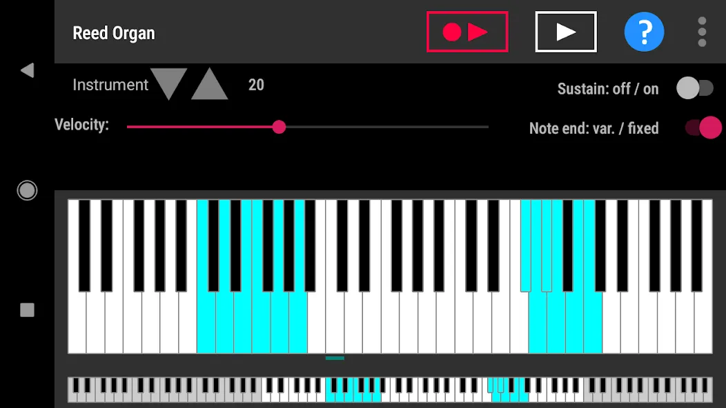 Скачать взлом Simple piano with recorder (Симпл пиано с рекордером)  [МОД Меню] — стабильная версия apk на Андроид screen 5