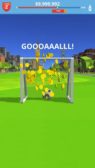 Скачать взлом Soccer Kick (Сокер Кик)  [МОД Бесконечные монеты] — полная версия apk на Андроид screen 2