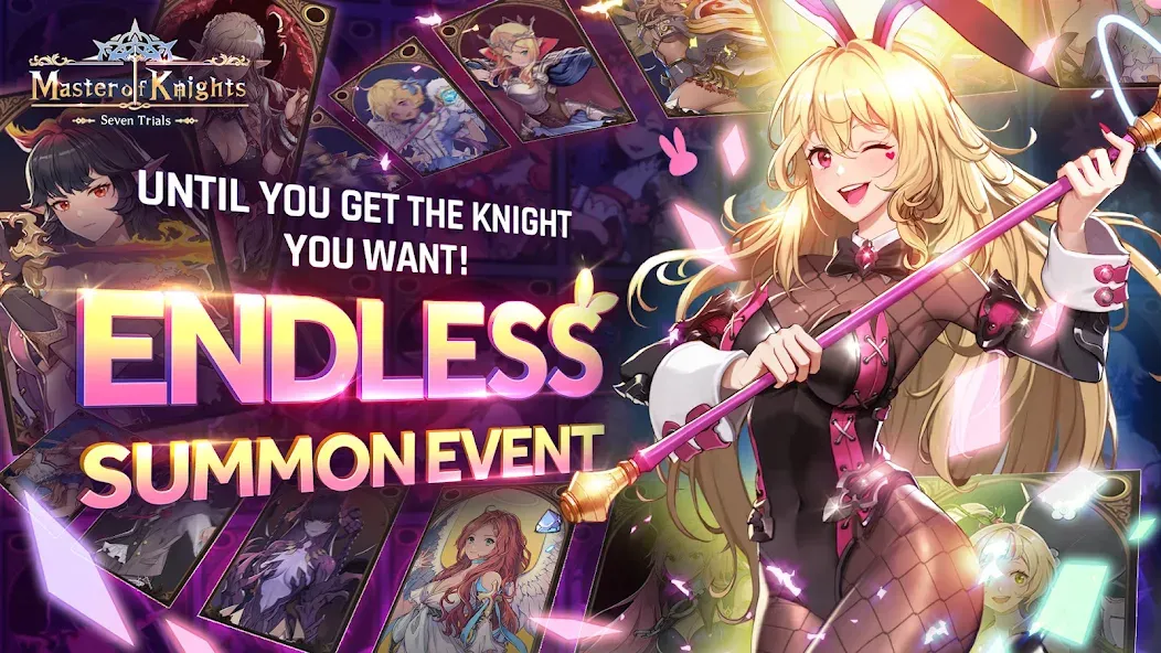 Скачать взломанную Master of Knights- Tactics RPG (Мастер оф Найтс)  [МОД Unlocked] — последняя версия apk на Андроид screen 2