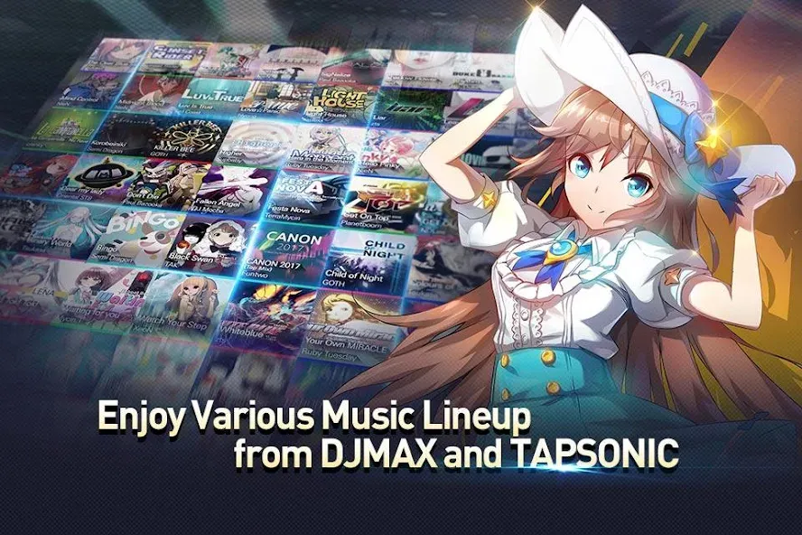 Скачать взлом TAPSONIC TOP -Music Grand prix (Тапсоник Топ)  [МОД Unlocked] — полная версия apk на Андроид screen 3