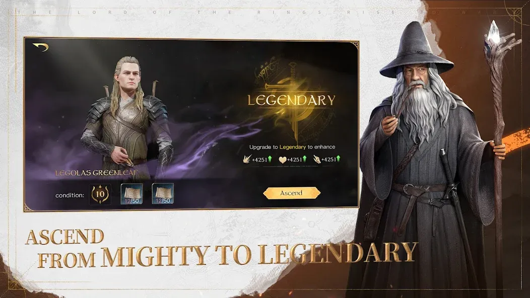 Скачать взломанную The Lord of the Rings: War  [МОД Menu] — последняя версия apk на Андроид screen 3