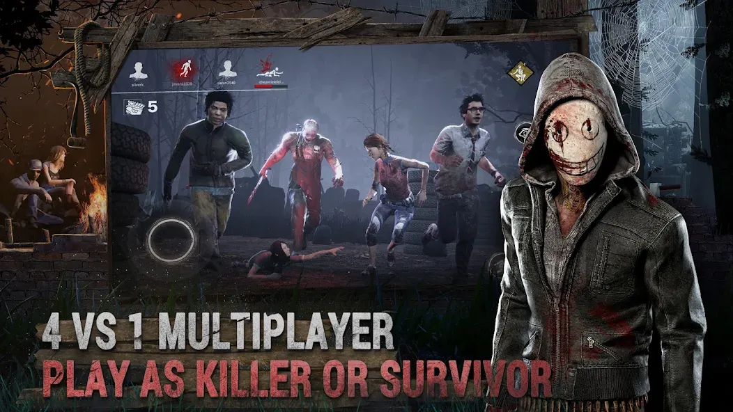 Взлом Dead by Daylight Mobile (Дэд бай дэйлайт Мобайл)  [МОД Menu] — стабильная версия apk на Андроид screen 1