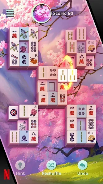 Скачать взлом NETFLIX Mahjong Solitaire (НЕТФЛИКС)  [МОД Бесконечные монеты] — последняя версия apk на Андроид screen 4