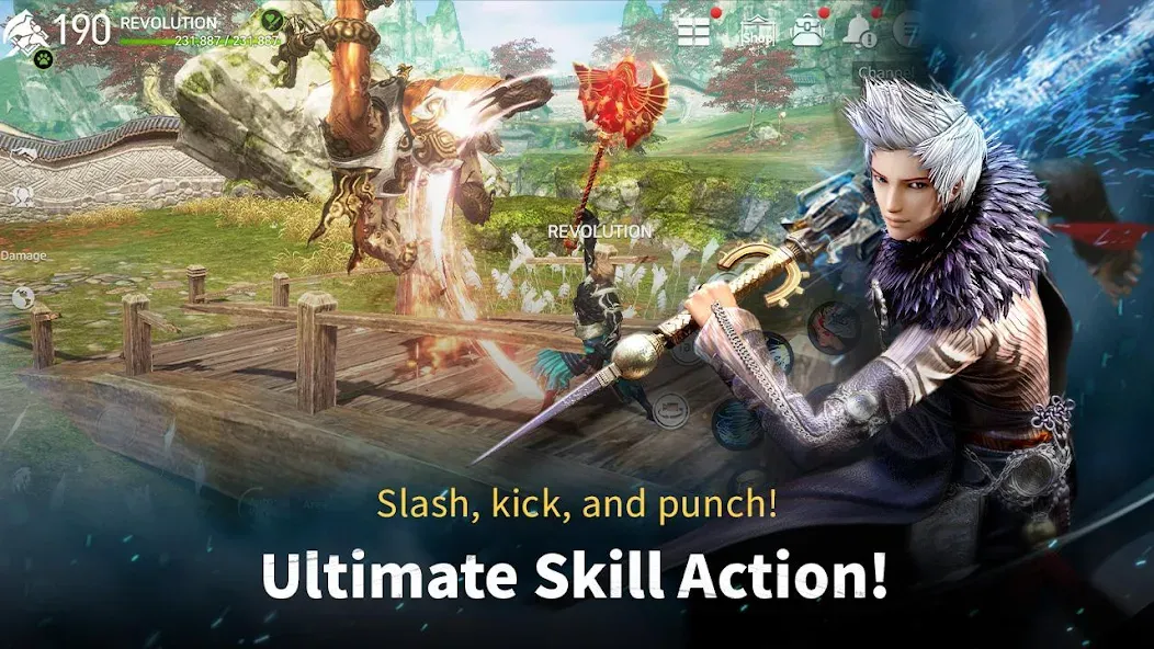 Взломанная Blade&Soul Revolution  [МОД Unlocked] — последняя версия apk на Андроид screen 4