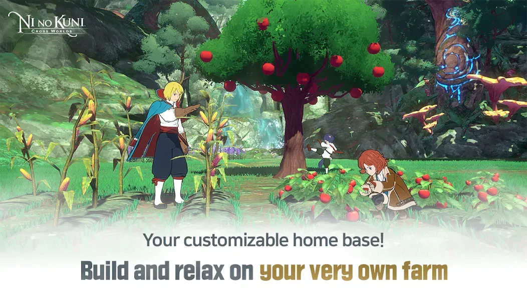 Скачать взлом Ni no Kuni: Cross Worlds (Ни но Куни)  [МОД Меню] — полная версия apk на Андроид screen 2