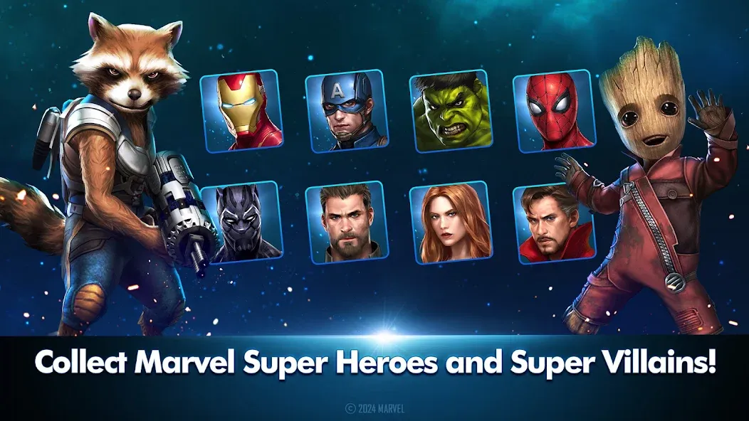 Взломанная MARVEL Future Fight (МАРВЕЛ Фьючер Файт)  [МОД Меню] — последняя версия apk на Андроид screen 5