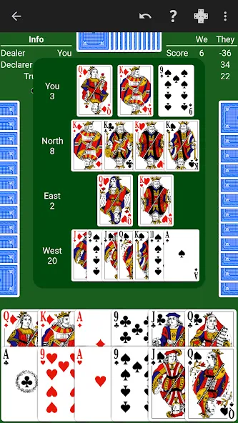 Скачать взломанную Pinochle — Expert AI (Пиночле)  [МОД Все открыто] — стабильная версия apk на Андроид screen 2