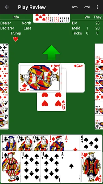 Скачать взломанную Pinochle — Expert AI (Пиночле)  [МОД Все открыто] — стабильная версия apk на Андроид screen 5