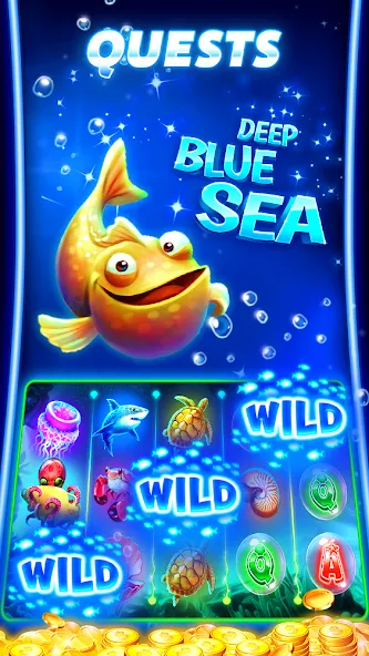 Скачать взлом Treasure Slots — Vegas Slots &  [МОД Unlocked] — полная версия apk на Андроид screen 4