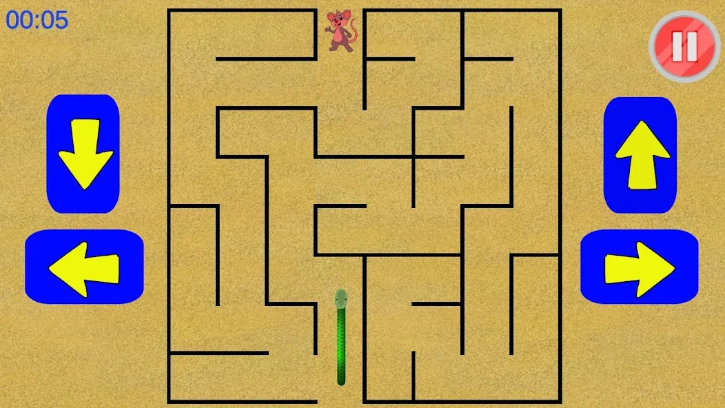 Скачать взлом Snake Maze game (Змеиная лабиринтная игра)  [МОД Бесконечные деньги] — полная версия apk на Андроид screen 3