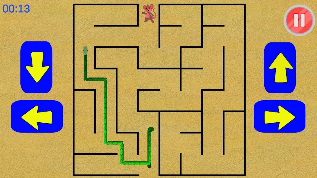 Скачать взлом Snake Maze game (Змеиная лабиринтная игра)  [МОД Бесконечные деньги] — полная версия apk на Андроид screen 4