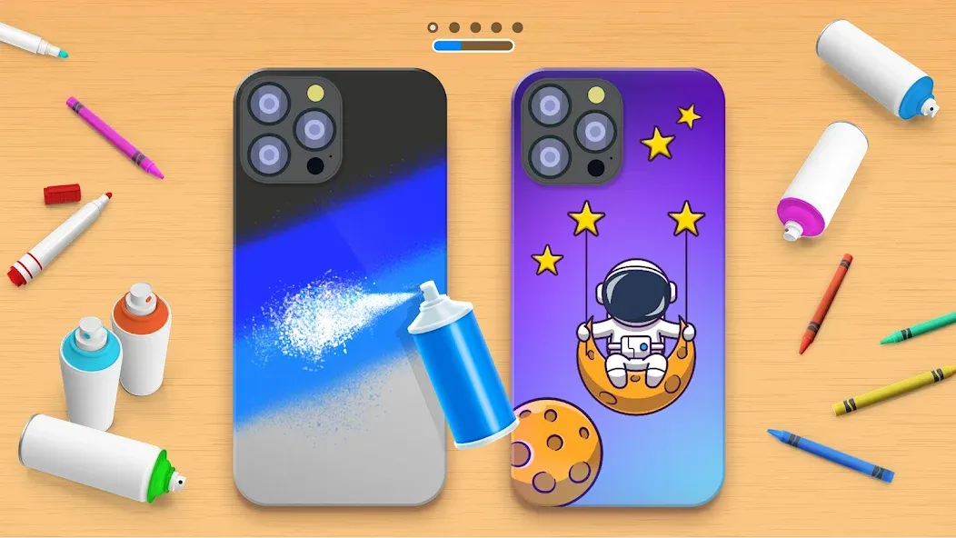 Скачать взломанную Phone Case DIY  [МОД Все открыто] — стабильная версия apk на Андроид screen 1